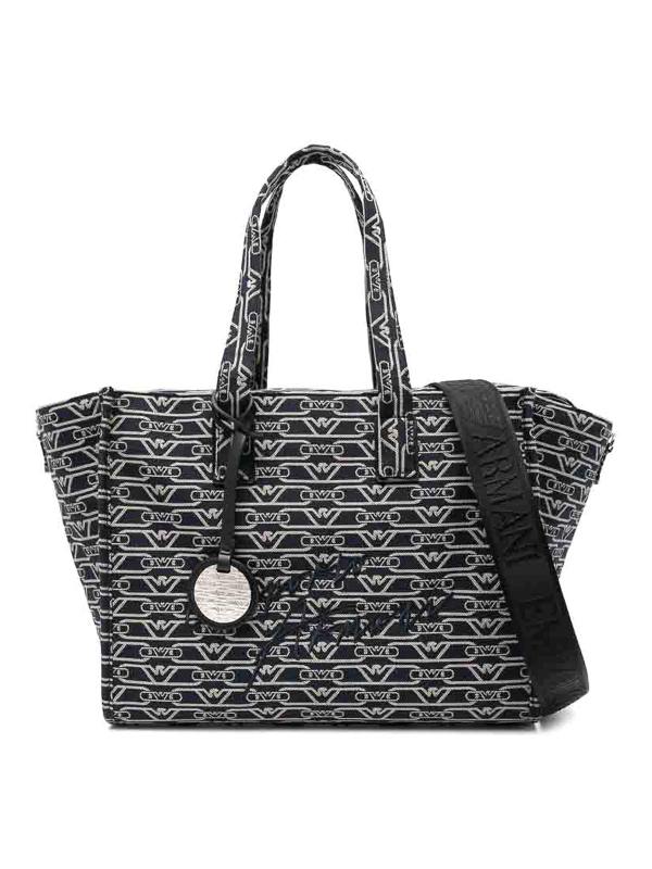 Emporio Armani Sac Bandoulière - Bleu