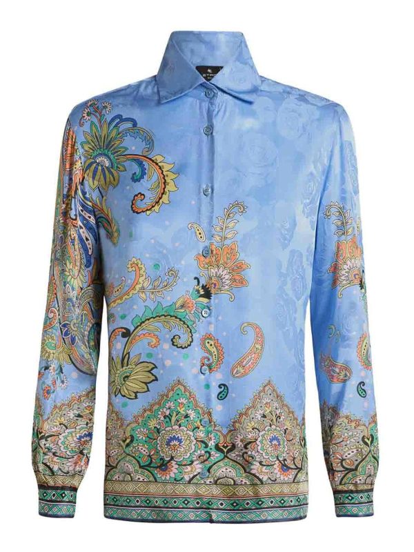 Etro Chemise - Bleu Clair