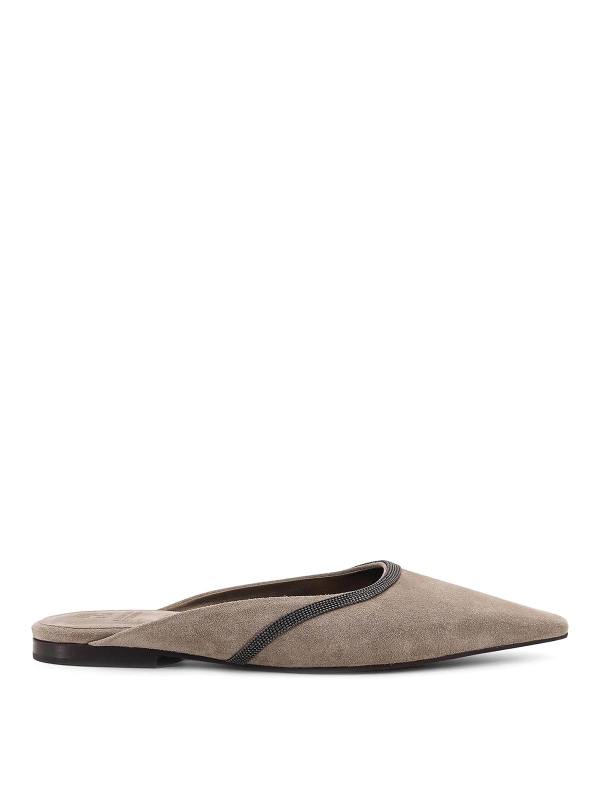 Brunello Cucinelli Mules - Gris