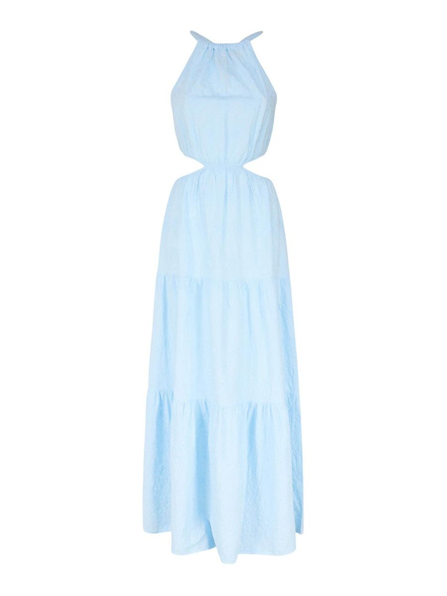 Mc2 Saint Barth Maxi Robe - Bleu