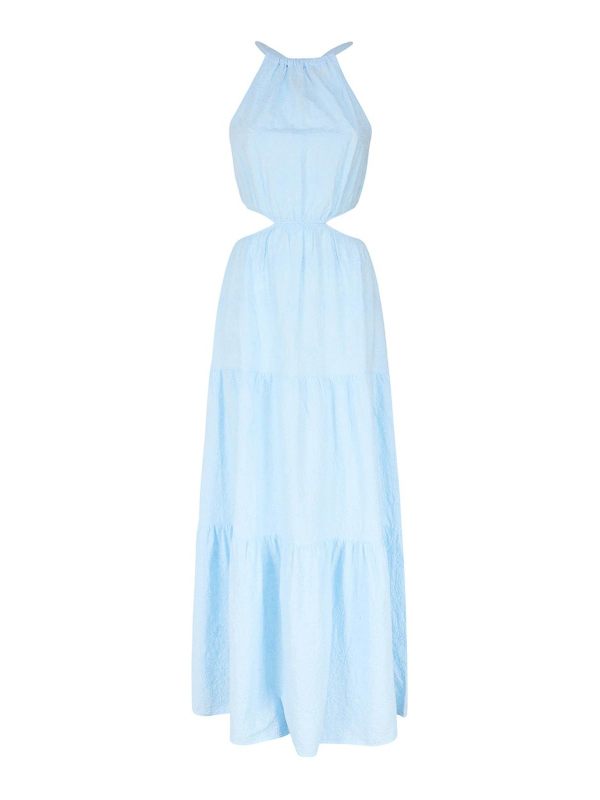 Mc2 Saint Barth Maxi Robe - Bleu