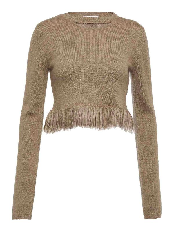 J. W. Anderson Pull Col Rond - Beige