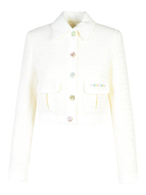 Casablanca Veste Casual - Blanc