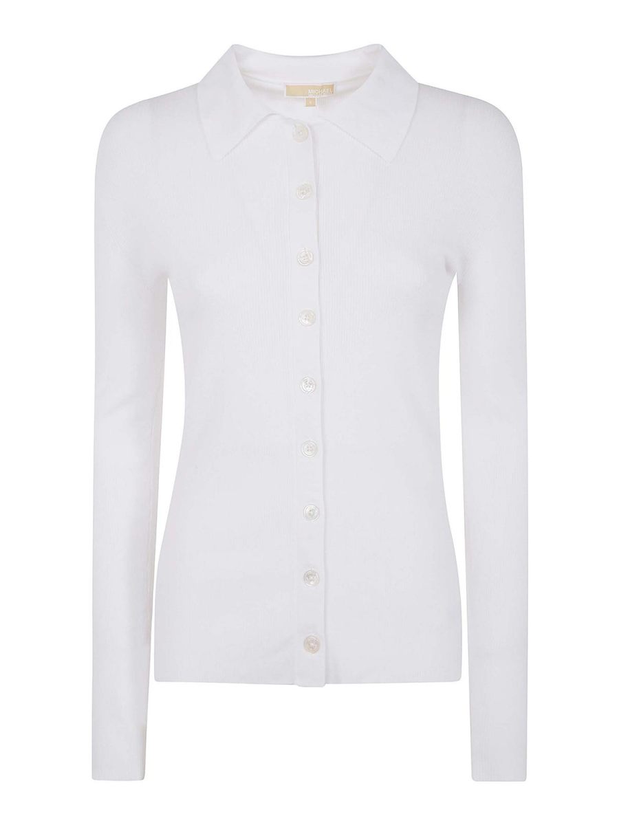 Michael Kors Pull Col Rond - Blanc