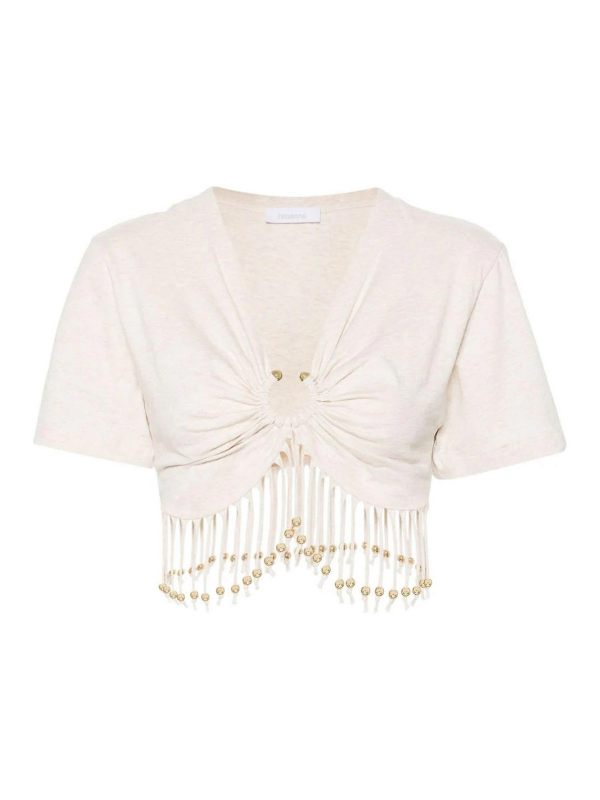Rabanne Top - Beige Clair