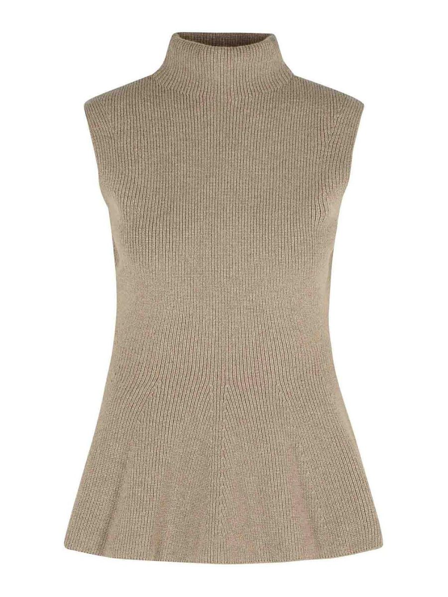 Rohe Top - Taupe Melange