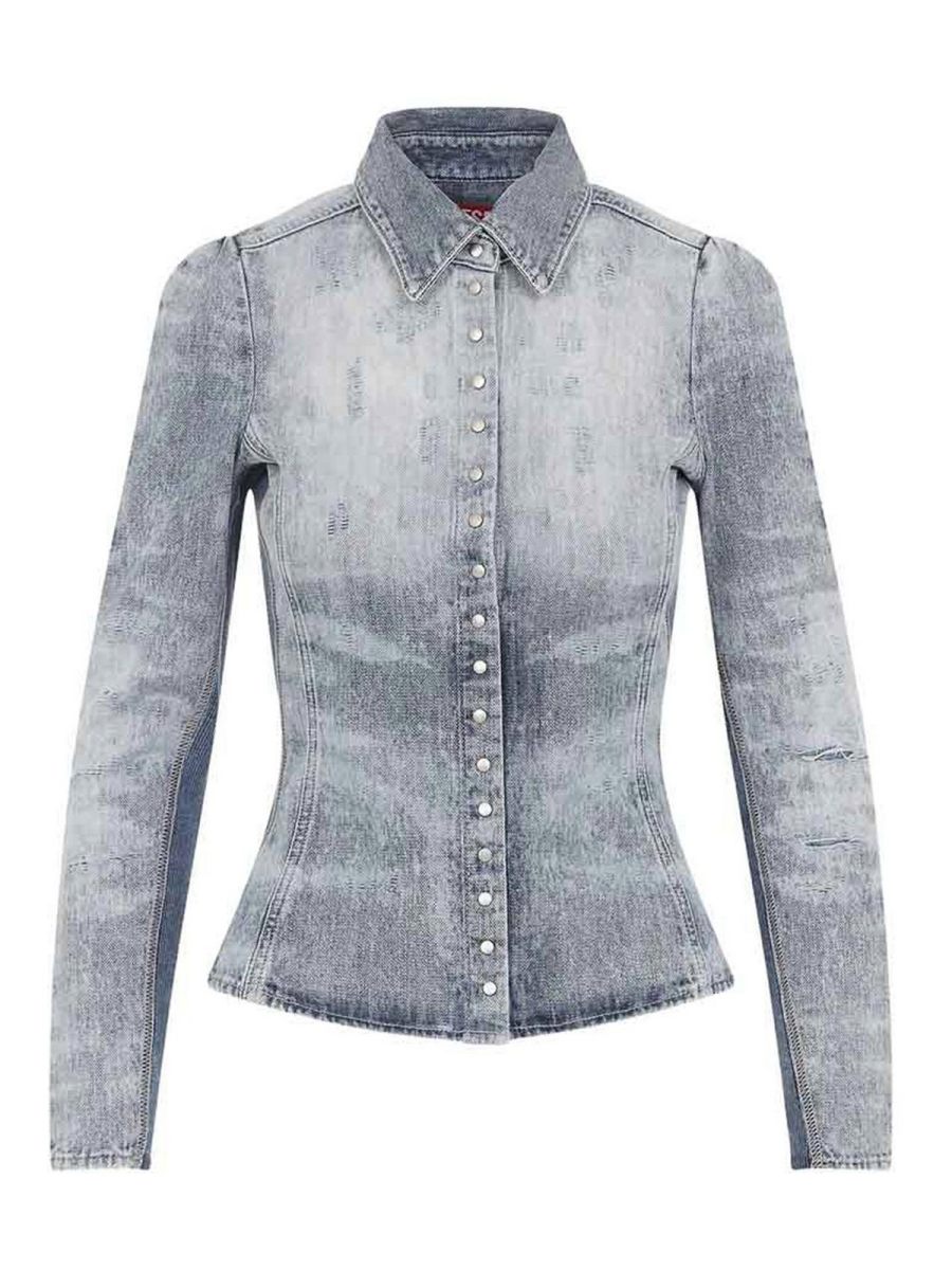 Diesel Chemise - Bleu