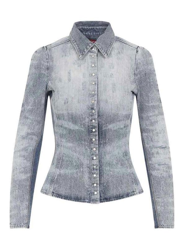 Diesel Chemise - Bleu