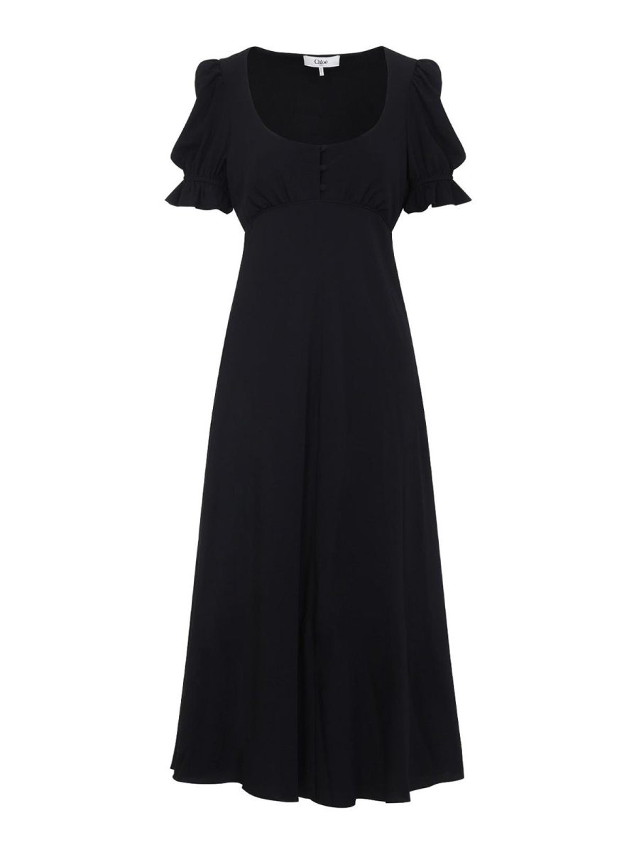 Chloe' Robe De Soirée - Noir