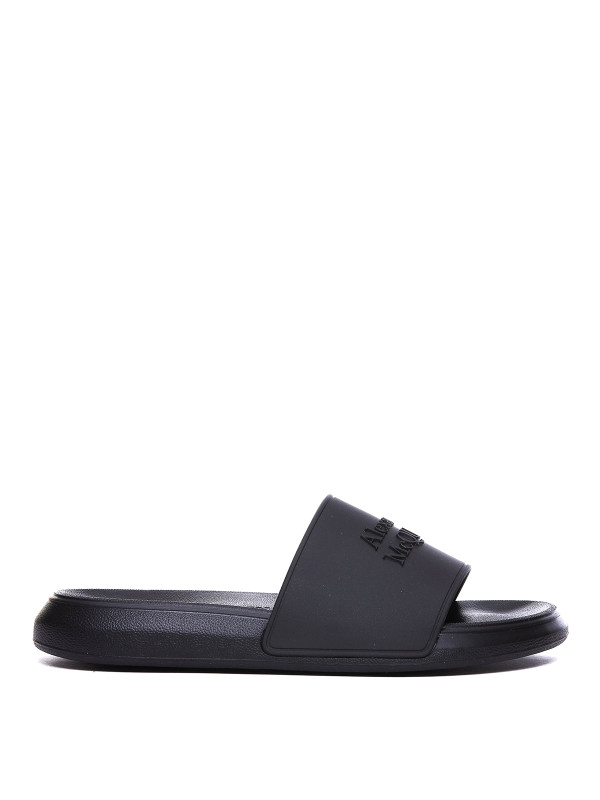 Alexander Mcqueen Sandales - Noir