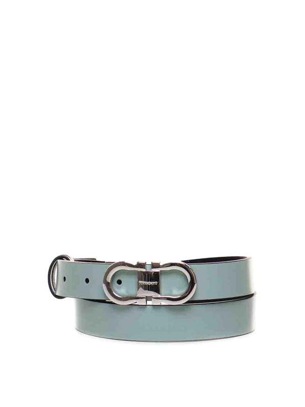 Salvatore Ferragamo Ceinture - Vert