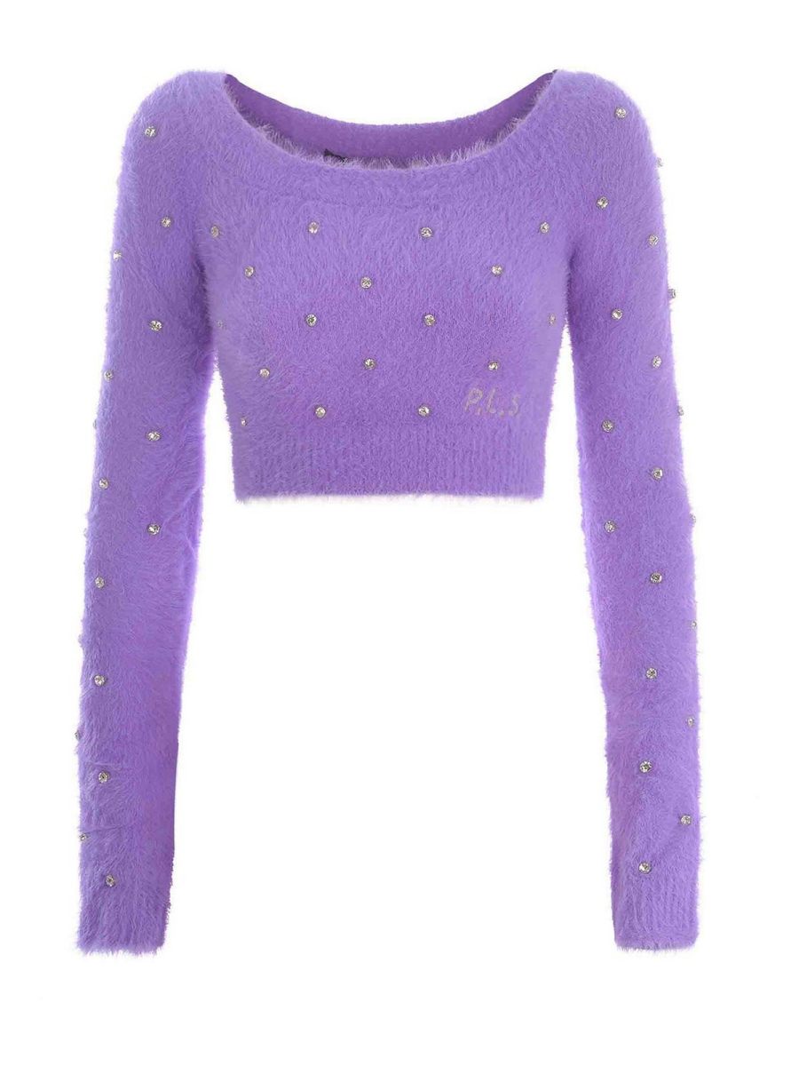 Philosophy di Lorenzo Serafini Pull Col Rond - Métallique