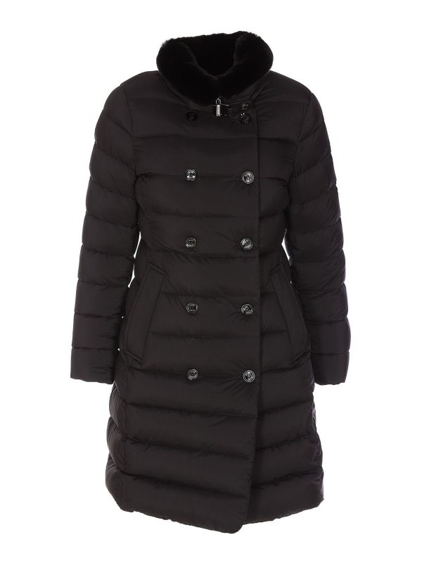 Moorer Manteau Rembourré - Noir