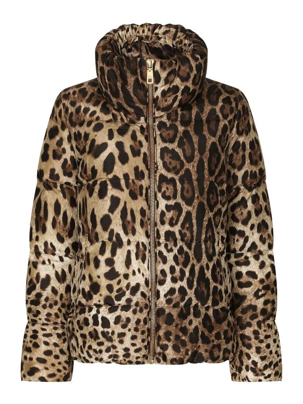 Dolce & Gabbana Blouson Rembourré - Marron