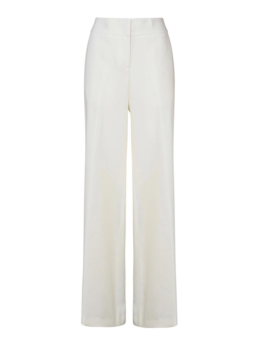 Genny Pantalons Décontractés - Blanc