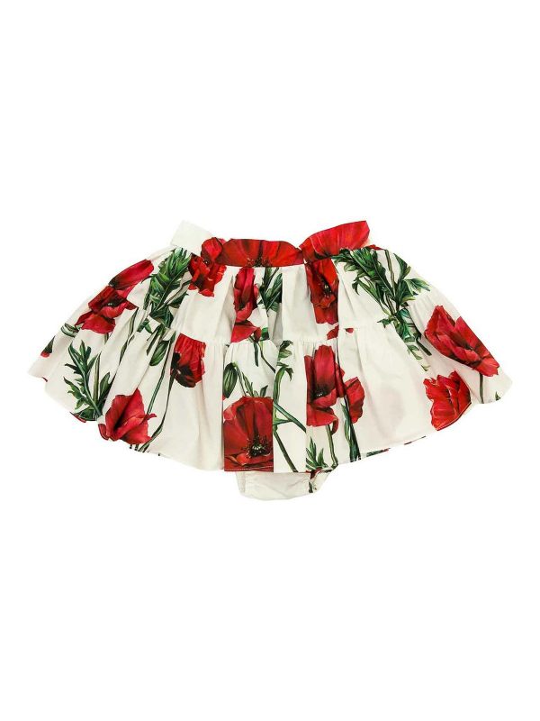 Dolce & Gabbana Jupe Midi - Blanc
