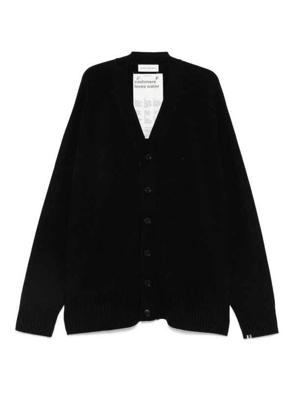 Extreme Cashmere Pull Col Bateau - Noir