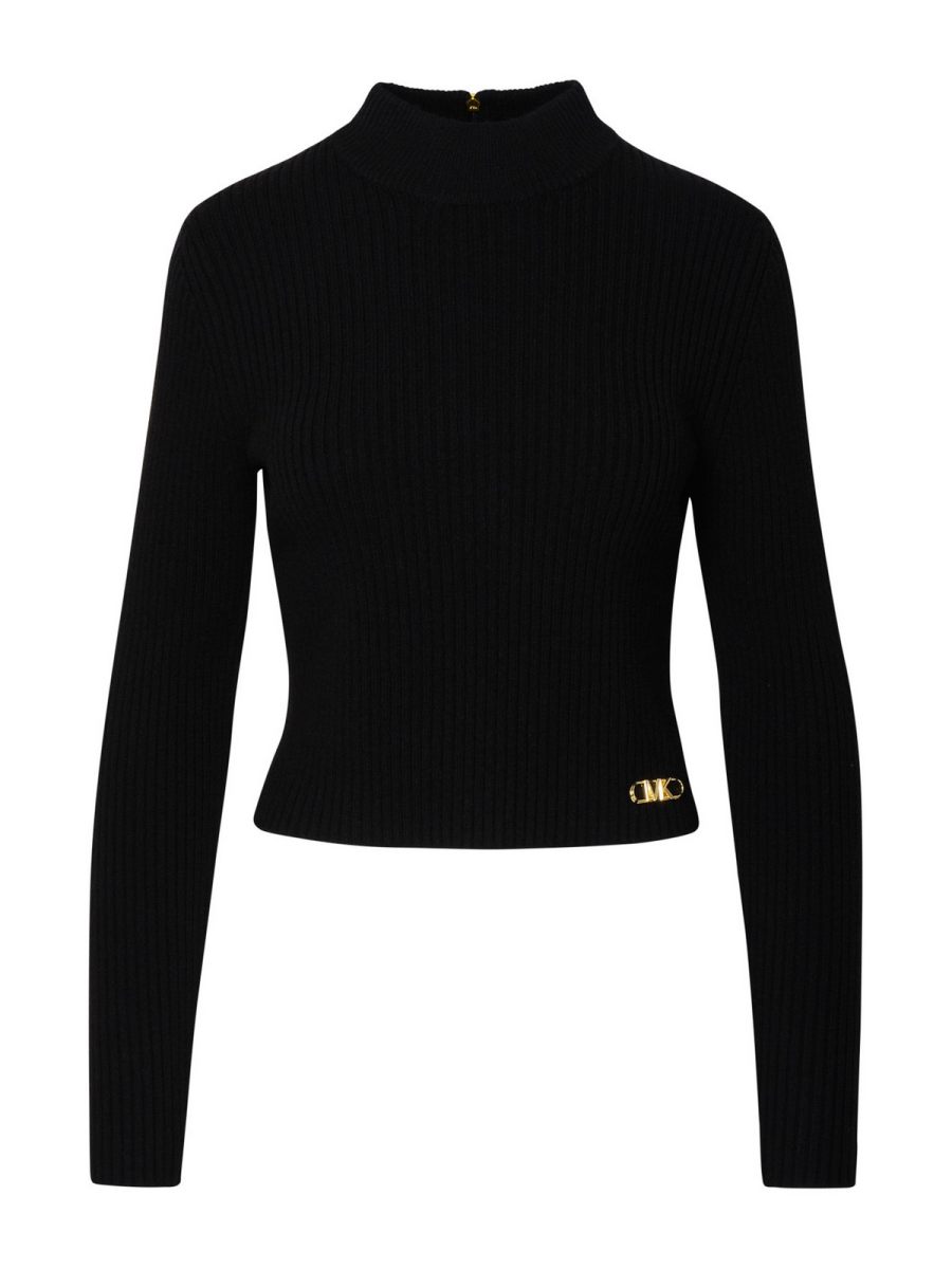 Michael Kors Pull Col Roulé - Noir