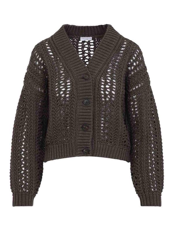 Brunello Cucinelli Cardigan - Marron