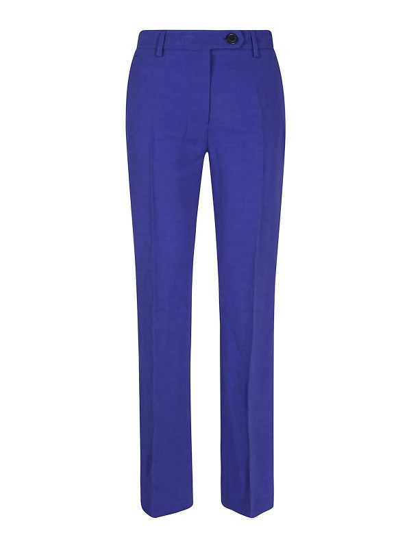 Tsolo Munkh Pantalons Décontractés - Bleu