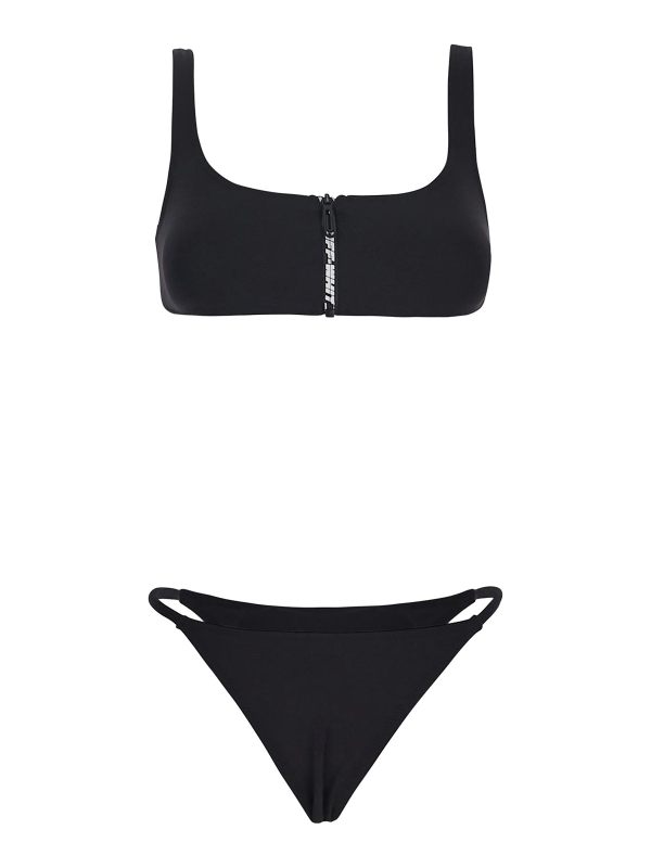 Off-White Robe De Plage - Noir