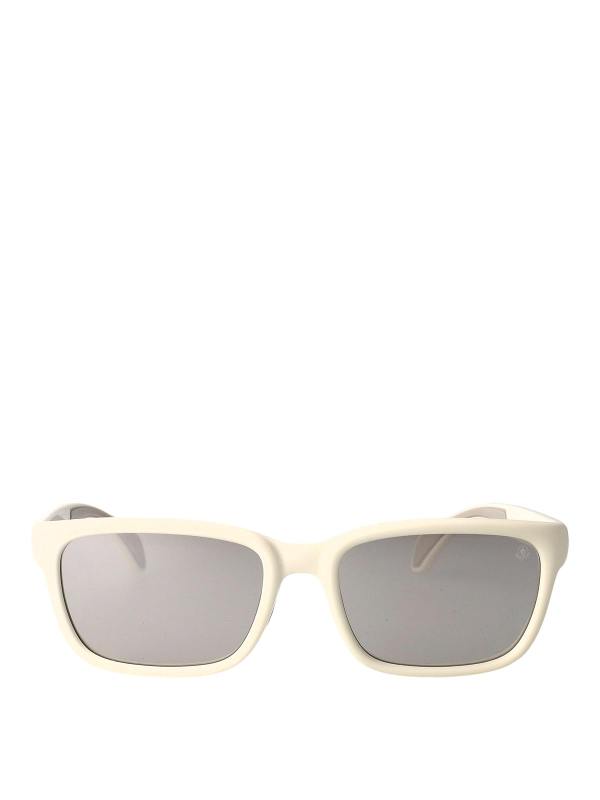 Moncler Lunettes De Soleil - Blanc