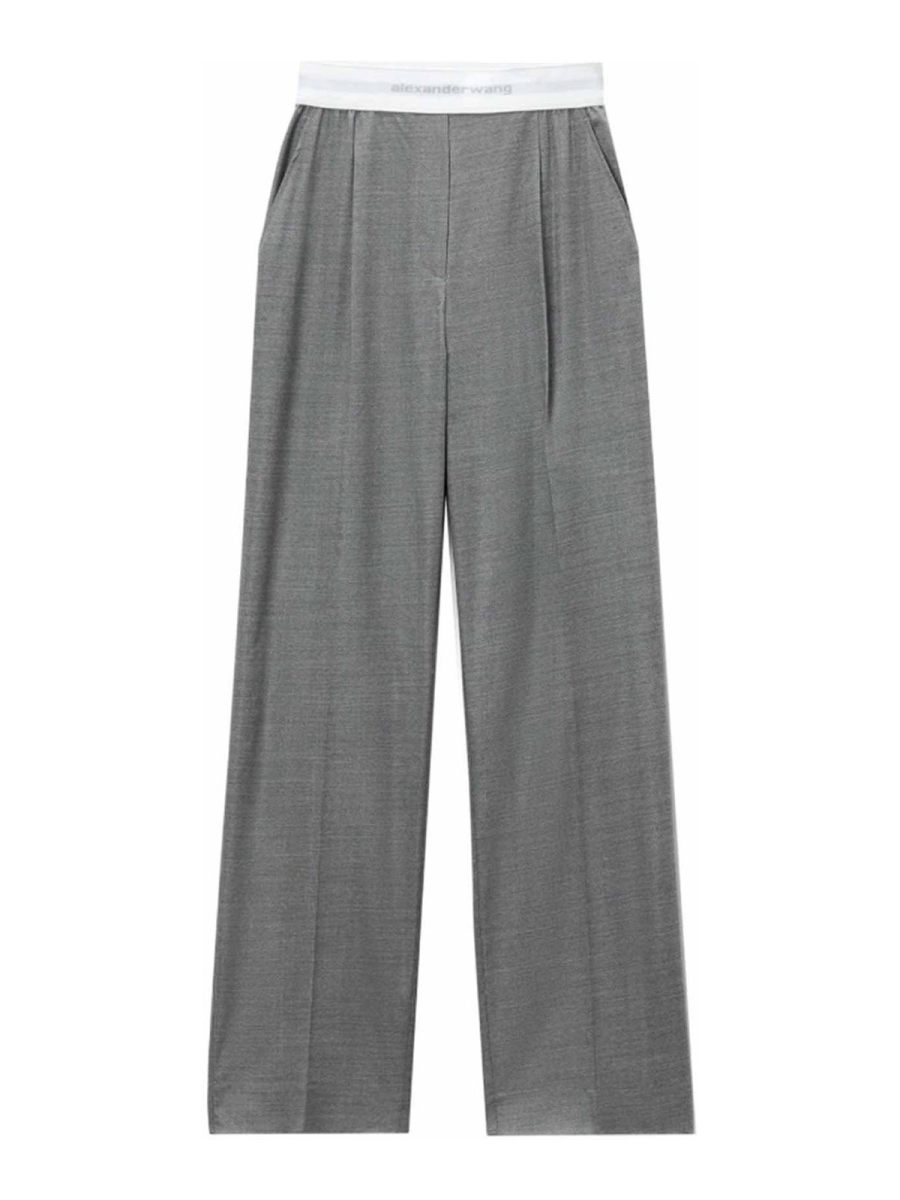 Alexander Wang Pantalons Décontractés - Gris