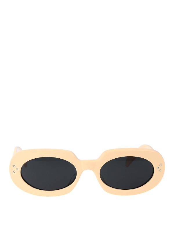 Céline Lunettes De Soleil - Blanc