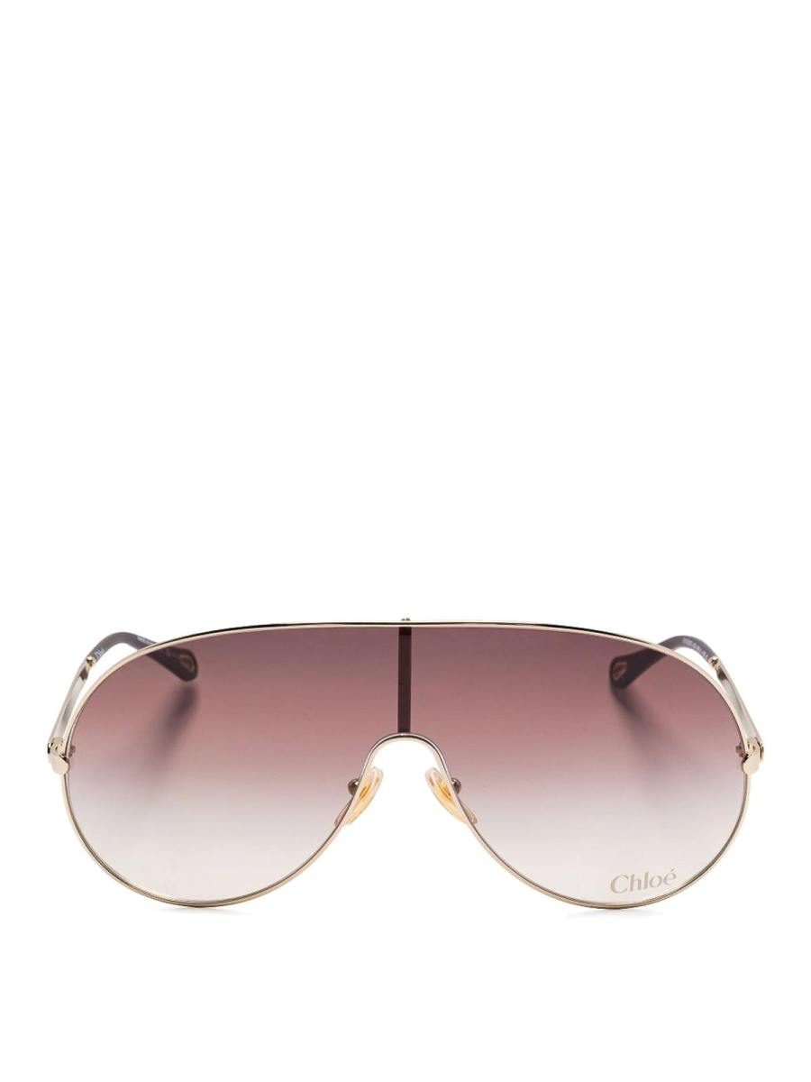 Chloe' Lunettes De Soleil - Or