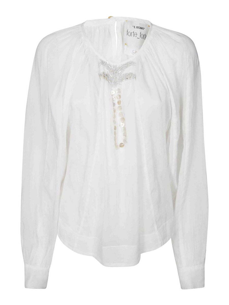 Forte Forte Chemise - Blanc