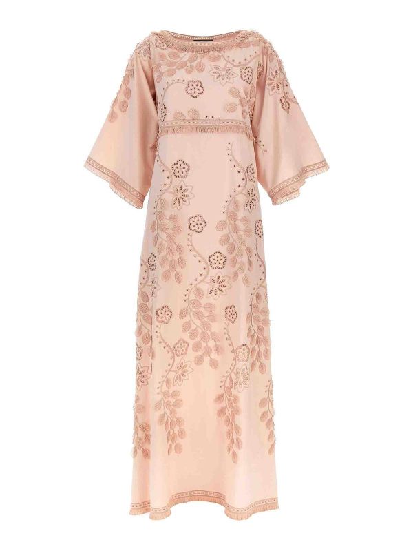 Alberta Ferretti Robe Au Genou - Couleur Chair