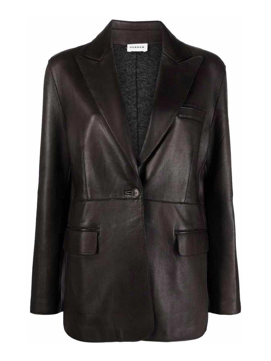 P. A.R. O.S. H. Veste Casual - Marron