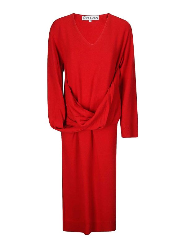 J. W. Anderson Robe Au Genou - Multicolore