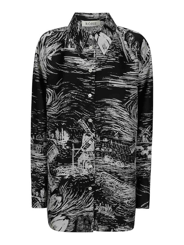 Rohe Chemise - Noir