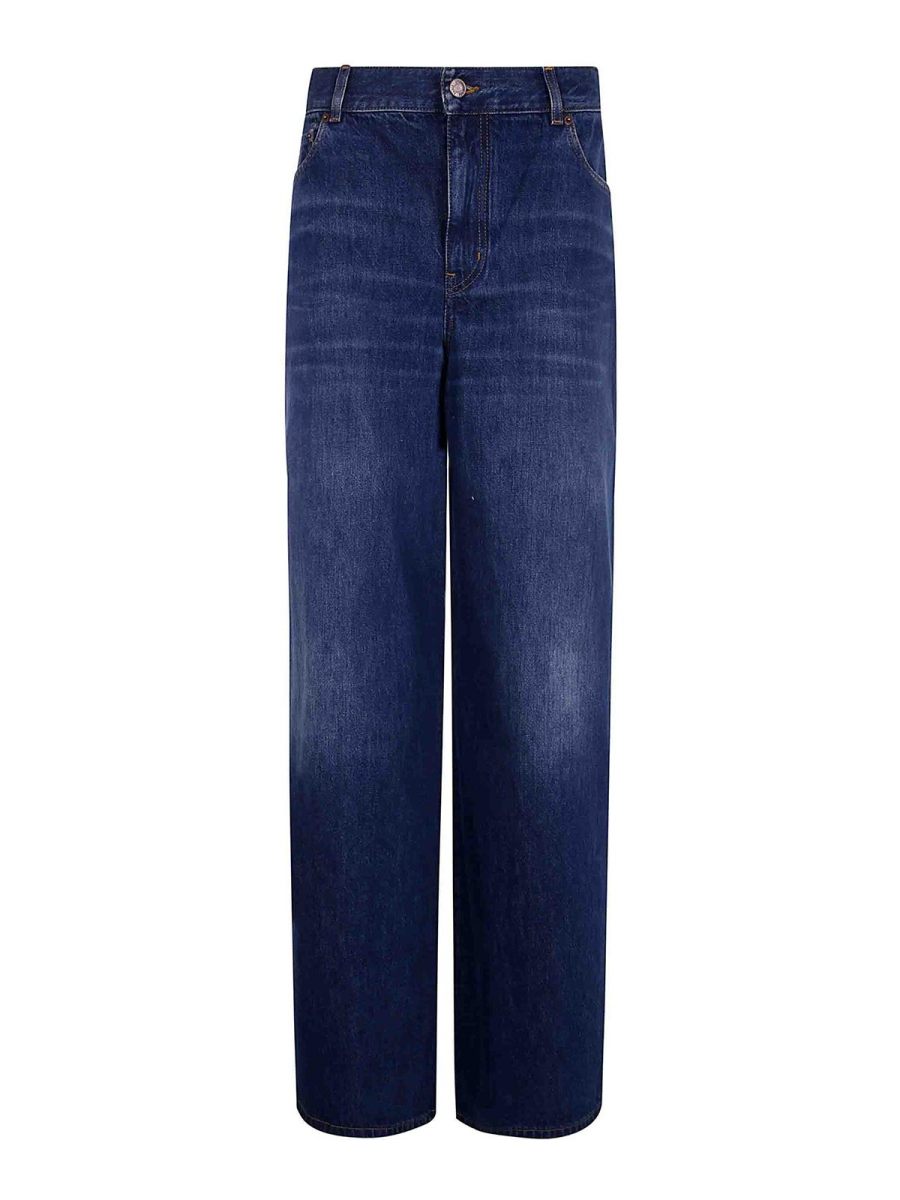 Chloe' Jean Droit - Bleu