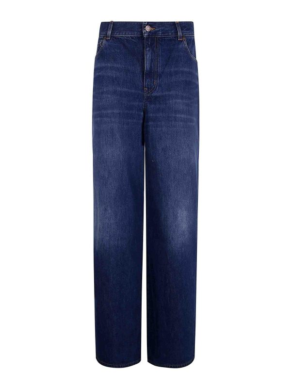 Chloe' Jean Droit - Bleu