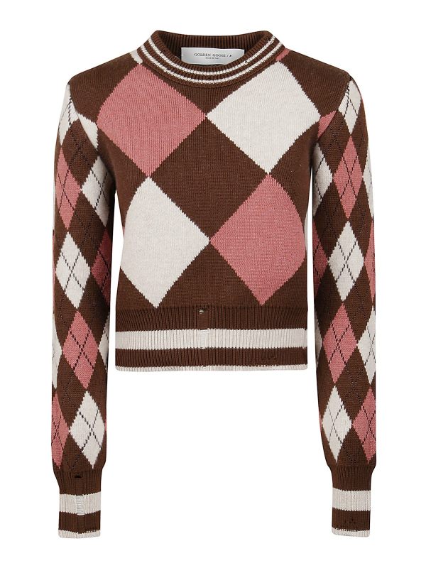 Golden Goose Pull Col Rond - Multicolore