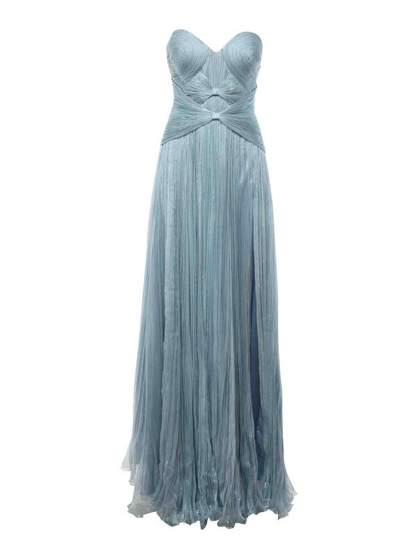 Iris Serban Maxi Robe - Bleu