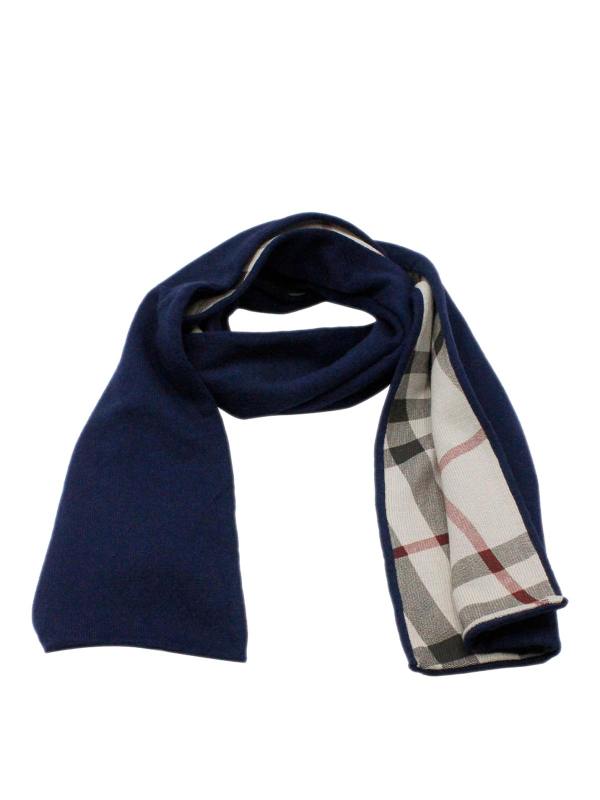 Burberry Écharpe - Bleu