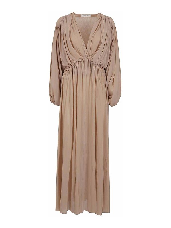 Philosophy di Lorenzo Serafini Robe Au Genou - Beige