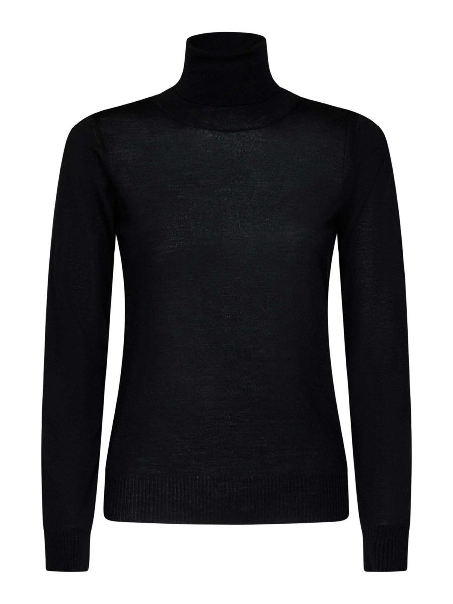 Drumohr Pull Col Roulé - Noir