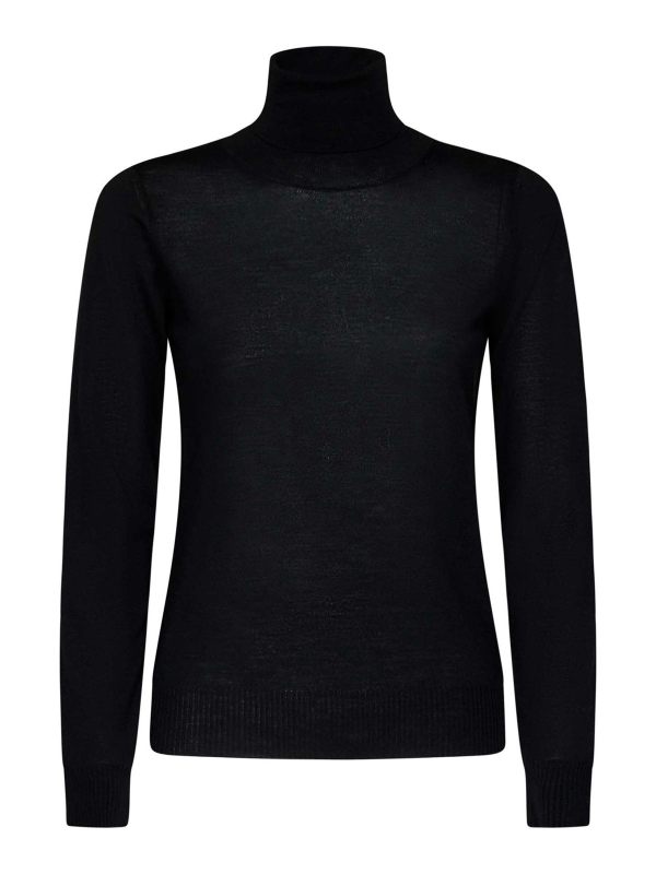 Drumohr Pull Col Roulé - Noir