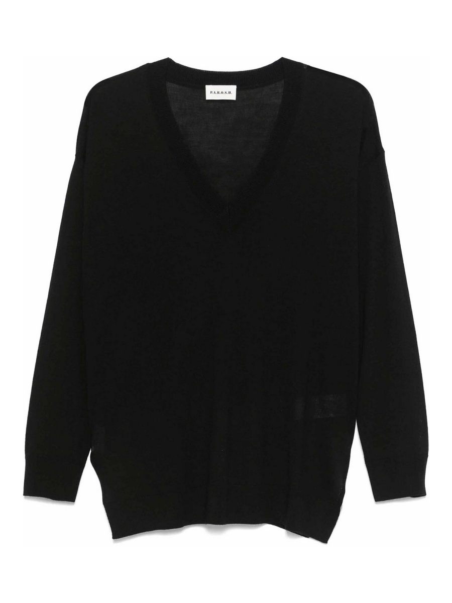 P. A.R. O.S. H. Pull Col Rond - Noir