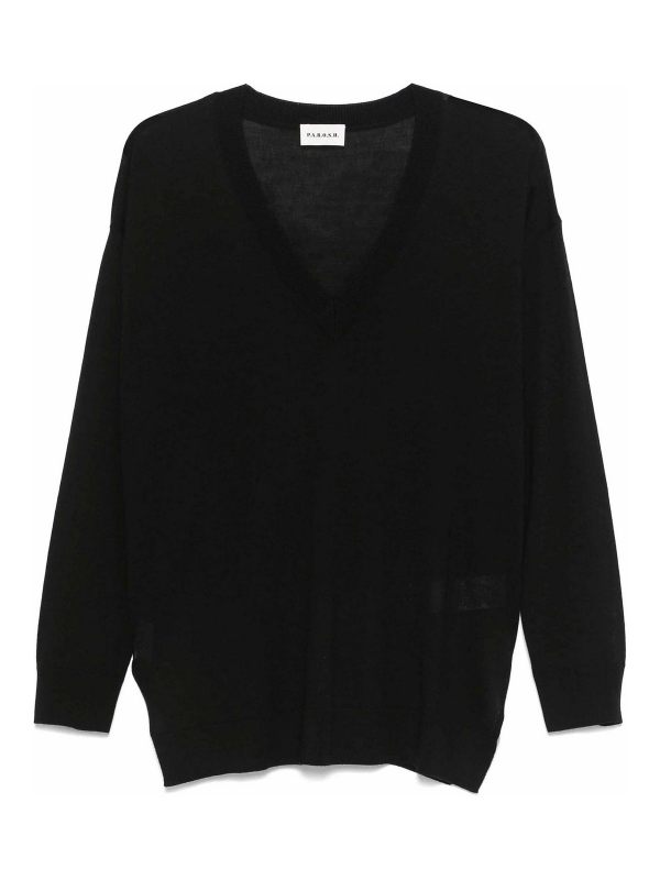 P. A.R. O.S. H. Pull Col Rond - Noir
