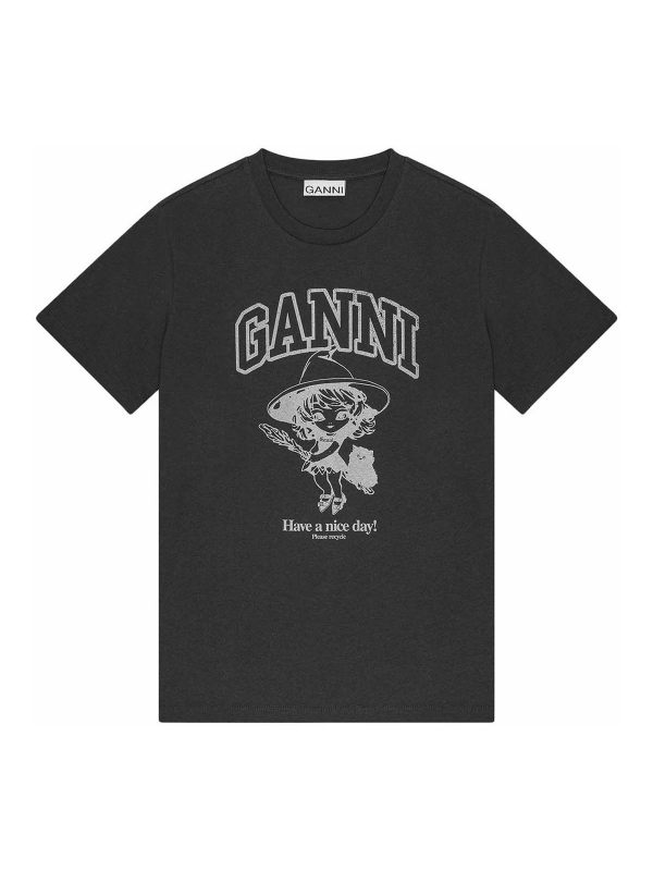 Ganni T-Shirt - Couleur Chair