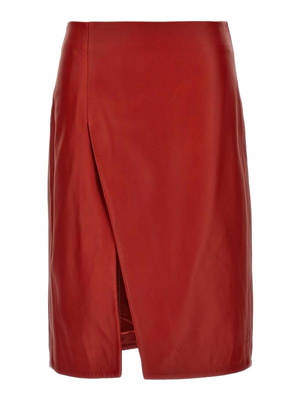 Loulou Studio Jupe Midi - Rouge