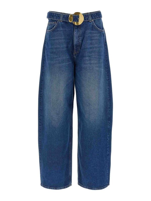 Twinset Jean Bootcut - Bleu