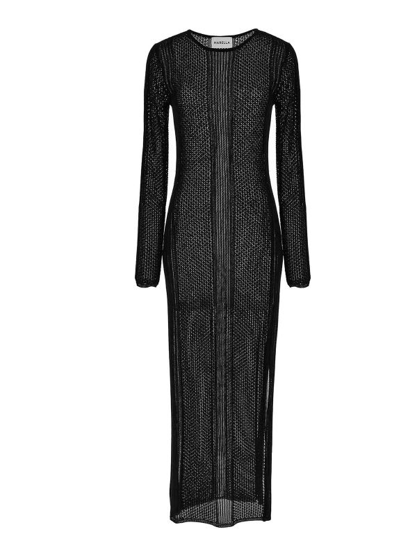 Marella Robe Au Genou - Noir