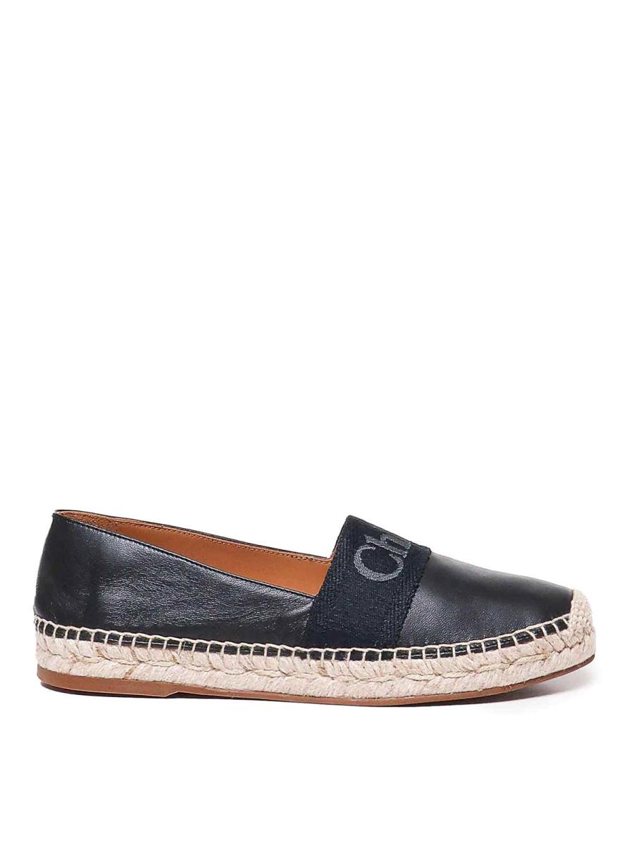 Chloe' Espadrilles - Noir
