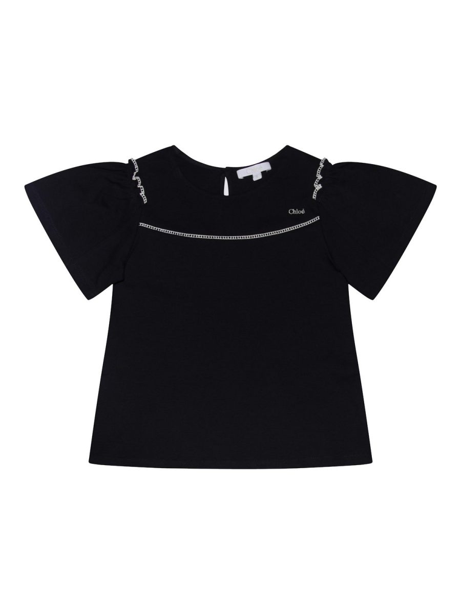 Chloe' T-Shirt - Bleu Foncé